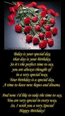 My Birthday Wish 4 U