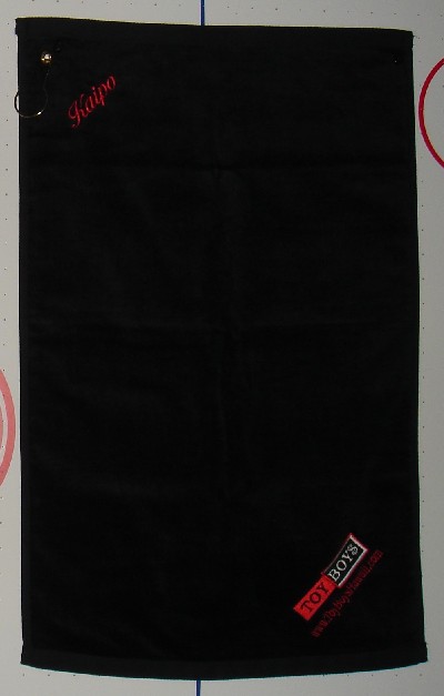 TOY BOYS - GYM TOWELS - BLACK