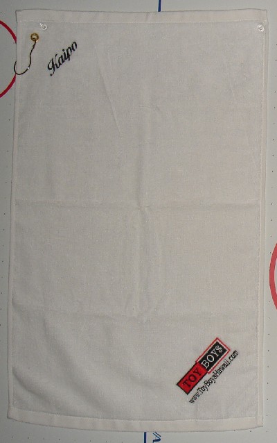 TOY BOYS - GYM TOWELS - WHITE