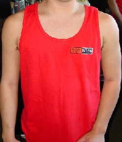 TOY BOYS - TANK TOP - RED